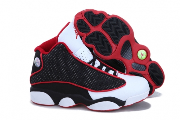 Air Jordan 13 Noir Rouge Blanc