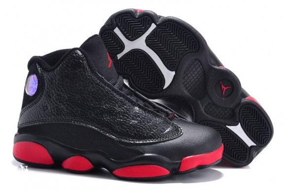 Air Jordan 13 Rouge Noir Blanc Enfant