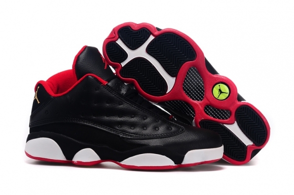 Air Jordan 13 Rouge Noir Blanc Or