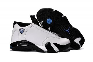 Air Jordan 14 Blanc Noir Bleu