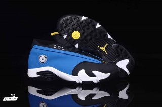 Air Jordan 14 Bleu Noir Jaune