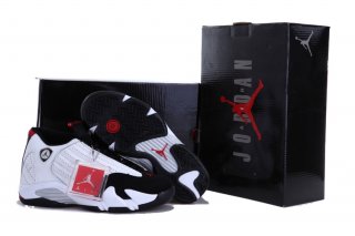 Air Jordan 14 Noir Blanc Rouge