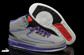 Air Jordan 2 Gris Pourpre