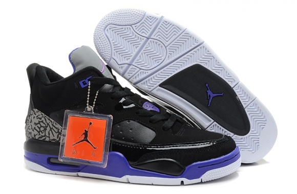 Air Jordan 3 Noir Pourpre