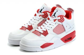 Air Jordan 4 Blanc Rouge