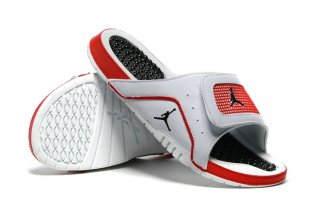 Air Jordan 4 Claquette Blanc Rouge