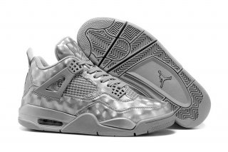 Air Jordan 4 Gris Argent