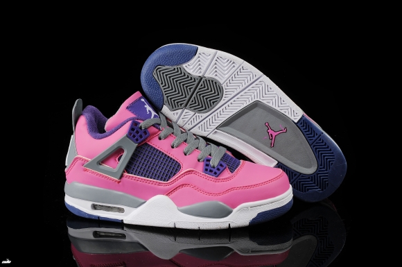 Air Jordan 4 Gris Rose