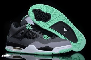 Air Jordan 4 Gris Vert