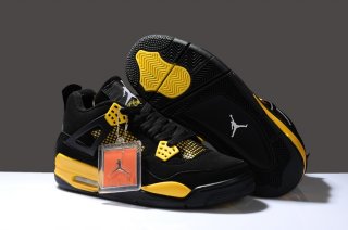 Air Jordan 4 Jaune Noir