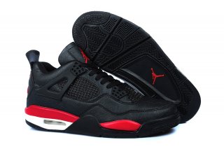 Air Jordan 4 Noir Rouge Blanc