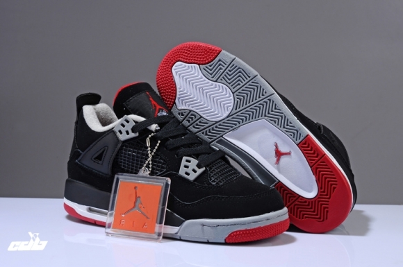 Air Jordan 4 Noir Rouge