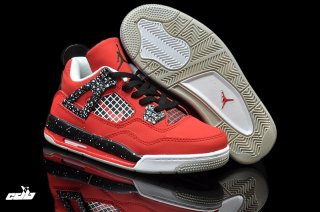 Air Jordan 4 Rouge Noir Enfant