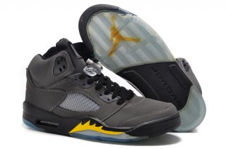 Air Jordan 5 Gris Jaune