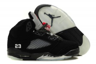 Air Jordan 5 Noir Gris Enfant