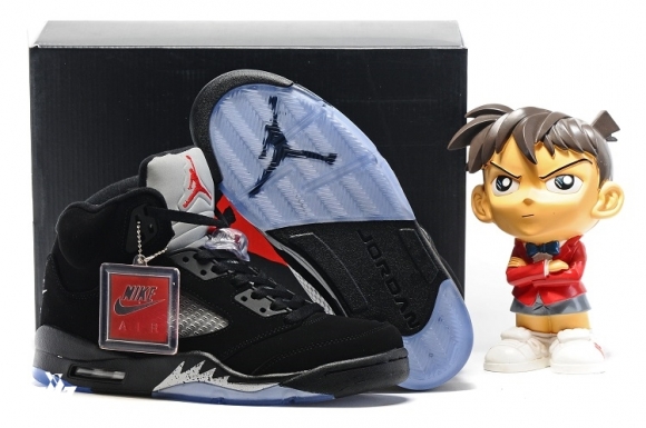 Air Jordan 5 Noir Gris