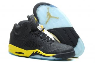 Air Jordan 5 Noir Jaune