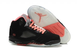 Air Jordan 5 Noir Orange