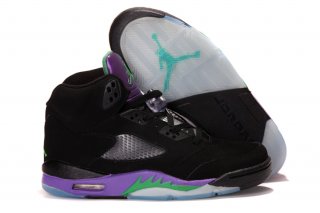 Air Jordan 5 Noir Pourpre