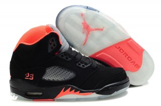 Air Jordan 5 Noir Rose Enfant