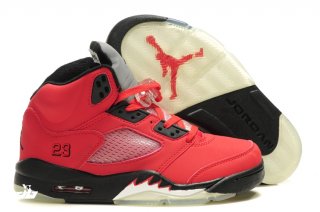 Air Jordan 5 Rouge Enfant