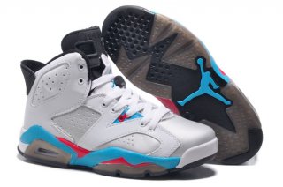 Air Jordan 6 Blanc Bleu Rouge