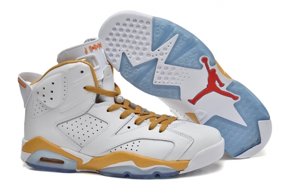 Air Jordan 6 Blanc Jaune