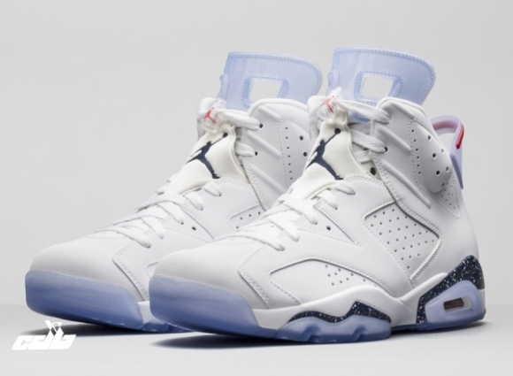 Air Jordan 6 Blanc