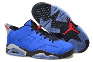 Air Jordan 6 Bleu Noir Orange