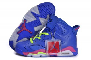 Air Jordan 6 Bleu Rose