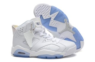 Air Jordan 6 Clair Bleu Blanc