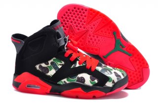 Air Jordan 6 Multicolore Noir Rouge