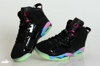 Air Jordan 6 Noir Fluorescent Vert