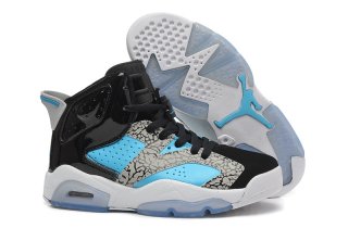 Air Jordan 6 Noir Gris Bleu