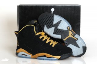 Air Jordan 6 Noir Or Jaune