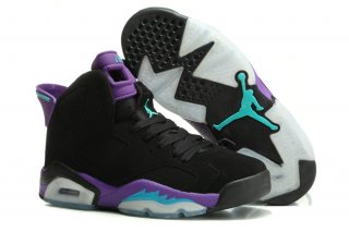 Air Jordan 6 Noir Pourpre Blanc