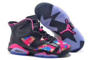 Air Jordan 6 Noir Rose Pourpre