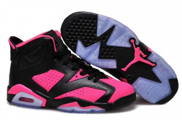 Air Jordan 6 Noir Rose