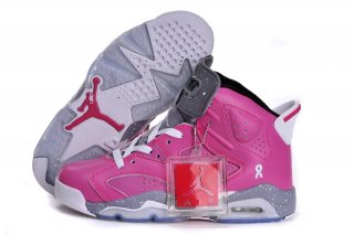 Air Jordan 6 Rose Gris