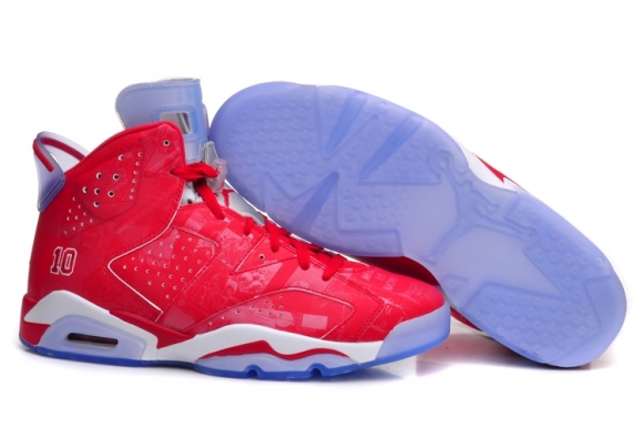 Air Jordan 6 Rouge Blanc