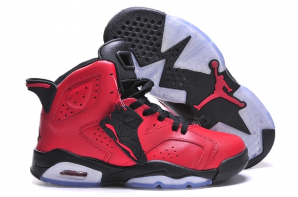 Air Jordan 6 Rouge Noir Blanc