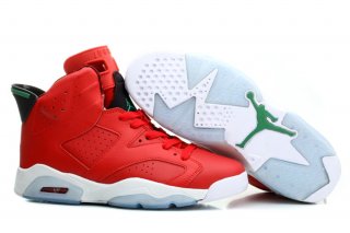 Air Jordan 6 Rouge Noir Vert