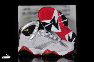 Air Jordan 7 Blanc Argent Enfant