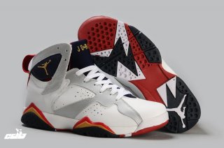 Air Jordan 7 Blanc Argent Or