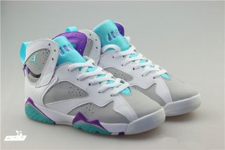 Air Jordan 7 Blanc Gris Bleu Pourpre