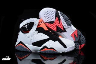 Air Jordan 7 Blanc Orange