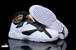 Air Jordan 7 Blanc Or