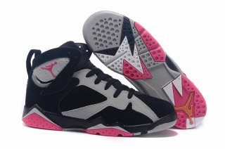 Air Jordan 7 Foncé Bleu Gris Rose