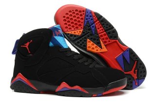 Air Jordan 7 Noir Bleu Orange Pourpre