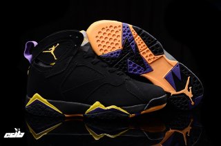 Air Jordan 7 Noir Jaune Pourpre